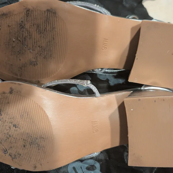 Torrid Silver Strappy Sandals - Picture 4 of 5